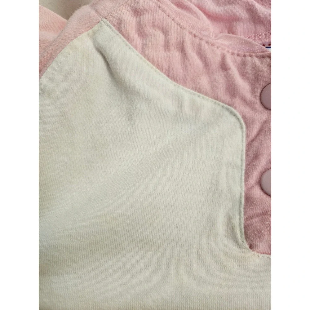 Vintage MLB Chicago White Sox Baby Girl Bodysuit and Shorts Set Pink White 12M
